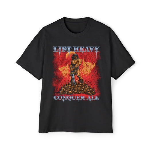 Lift Heavy - Oversized "Pump Cover" Tee